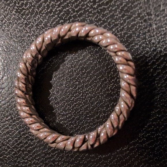 Sterling Silver Twisted Rope Ring - Picture 3 of 5